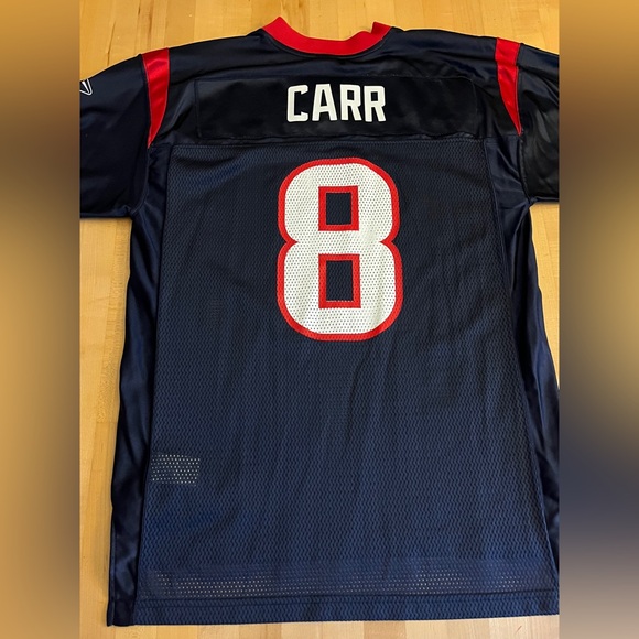 Houston Texans Men’s Vintage Reebok David Carr #8 NFL Jersey *EUC* - Picture 9 of 10